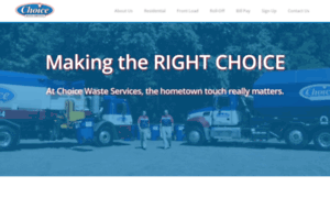 Choicewasteservices.com thumbnail