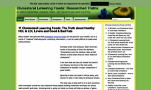 Cholesterol-loweringfoods.org thumbnail