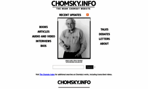 Chomsky.info thumbnail