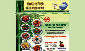 Chopstickexpressonline.com thumbnail