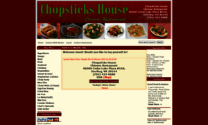 Chopstickshousechinese.com thumbnail