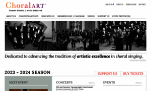 Choralart.org thumbnail