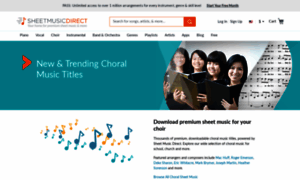 Choralmusicdirect.com thumbnail