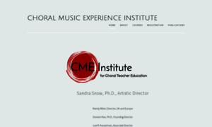 Choralmusicexperience.com thumbnail