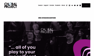 Choralproject.org thumbnail