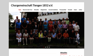 Chorgemeinschaft-tiengen.de thumbnail