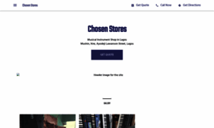 Chosen-stores-musical-instrument-store.business.site thumbnail