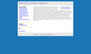 Choteau-montana.com thumbnail