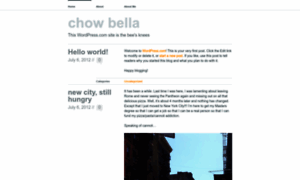 Chowbellaroma.wordpress.com thumbnail