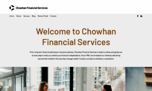 Chowhanfinancial.com thumbnail