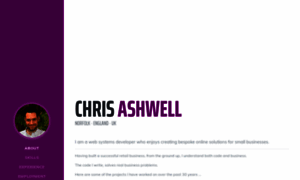 Chrisashwell.co.uk thumbnail