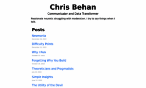 Chrisbehan.ca thumbnail