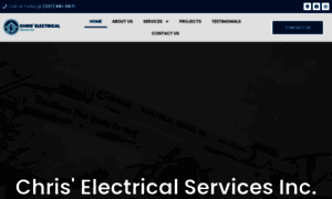 Chriselectricalservice.com thumbnail