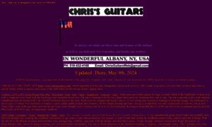 Chrisguitars.com thumbnail