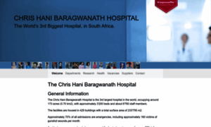 Chrishanibaragwanathhospital.co.za thumbnail