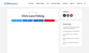 Chrislanefishing.com thumbnail