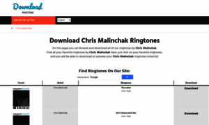 Chrismalinchak.download-ringtone.com thumbnail