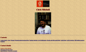 Chrismitchell.net thumbnail