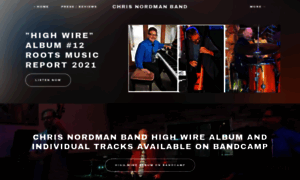 Chrisnordmanband.com thumbnail