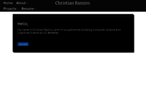 Chrisramiro.github.io thumbnail