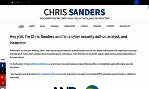 Chrissanders.org thumbnail