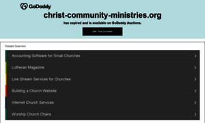 Christ-community-ministries.org thumbnail