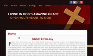 Christ-embassy.org thumbnail
