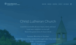 Christ-lutheran.org thumbnail