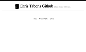 Christabor.github.io thumbnail