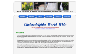 Christadelphia.com thumbnail