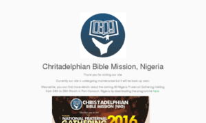 Christadelphians-ng.org thumbnail