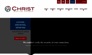 Christbaptist.org thumbnail