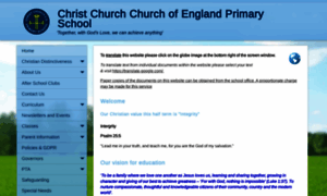 Christchurchcofeprimary.com thumbnail