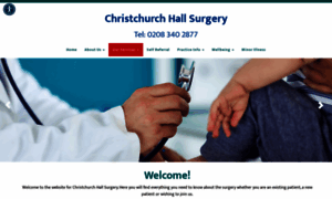 Christchurchhallsurgery.co.uk thumbnail