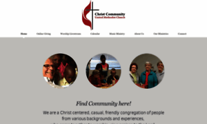 Christcommunityumc.com thumbnail