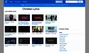 Christian-lyrics.org thumbnail