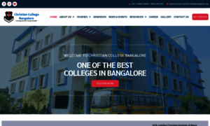 Christiancollegebangalore.org thumbnail