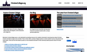 Christiancolleges.org thumbnail