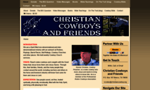 Christiancowboy.org thumbnail