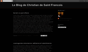 Christiandesaintfrancois.blogspot.com thumbnail