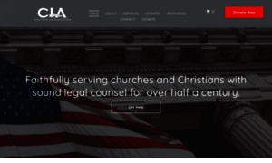 Christianlawassociation.org thumbnail