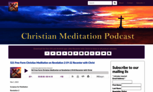 Christianmeditationpodcast.com thumbnail