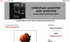 Christianministrymissions.blogspot.com thumbnail