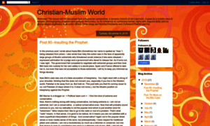 Christianmuslimworld.blogspot.in thumbnail