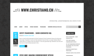 Christiano.ch thumbnail