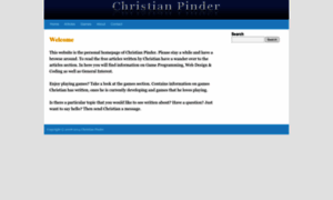 Christianpinder.com thumbnail