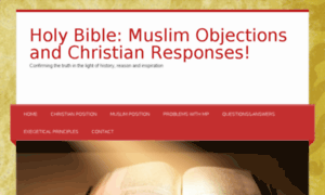 Christiansanswermuslims.org thumbnail