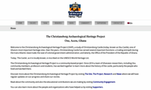 Christiansborgarchaeologicalheritageproject.org thumbnail