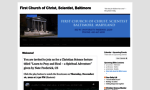 Christiansciencebaltimore.org thumbnail