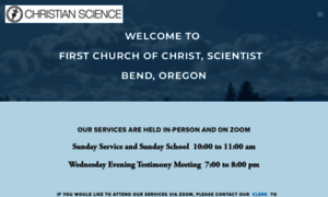 Christiansciencechurchbend.org thumbnail